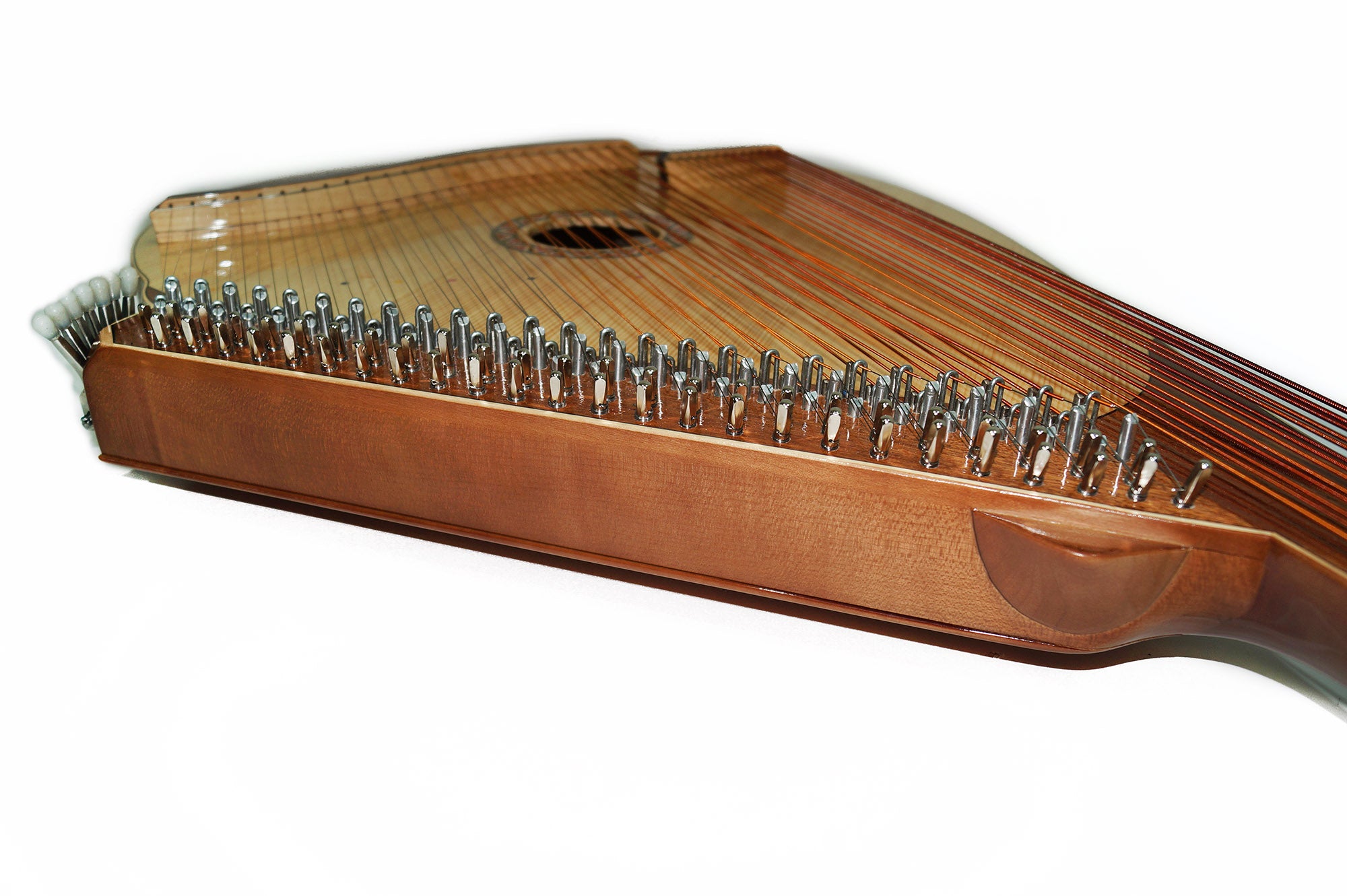 New Folk Lviv Bandura with Levers 63 Strings Musical Instrument Chernigiv Type made in Ukraine Magnificent Sound!