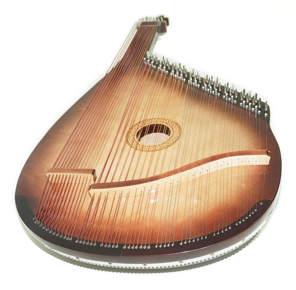 New Traditional Folk Ukrainian Bandura 56 Strings Chromatic String Musical Instrument Very Beautiful and Magnificent Sound!