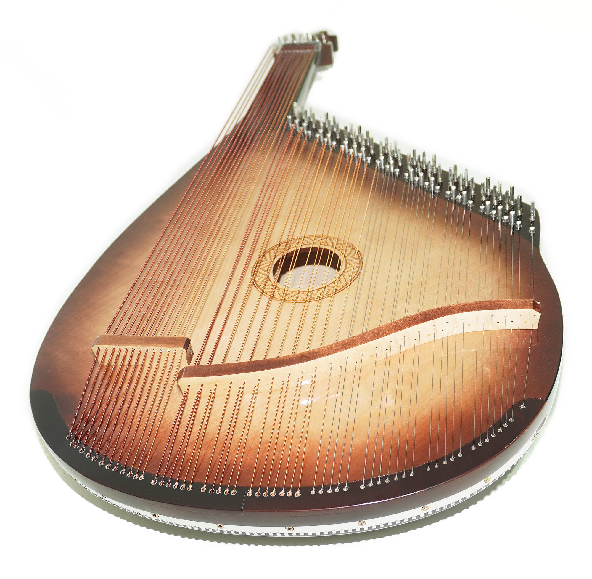 New Traditional Folk Ukrainian Bandura 56 Strings Chromatic String Musical Instrument Very Beautiful and Magnificent Sound!