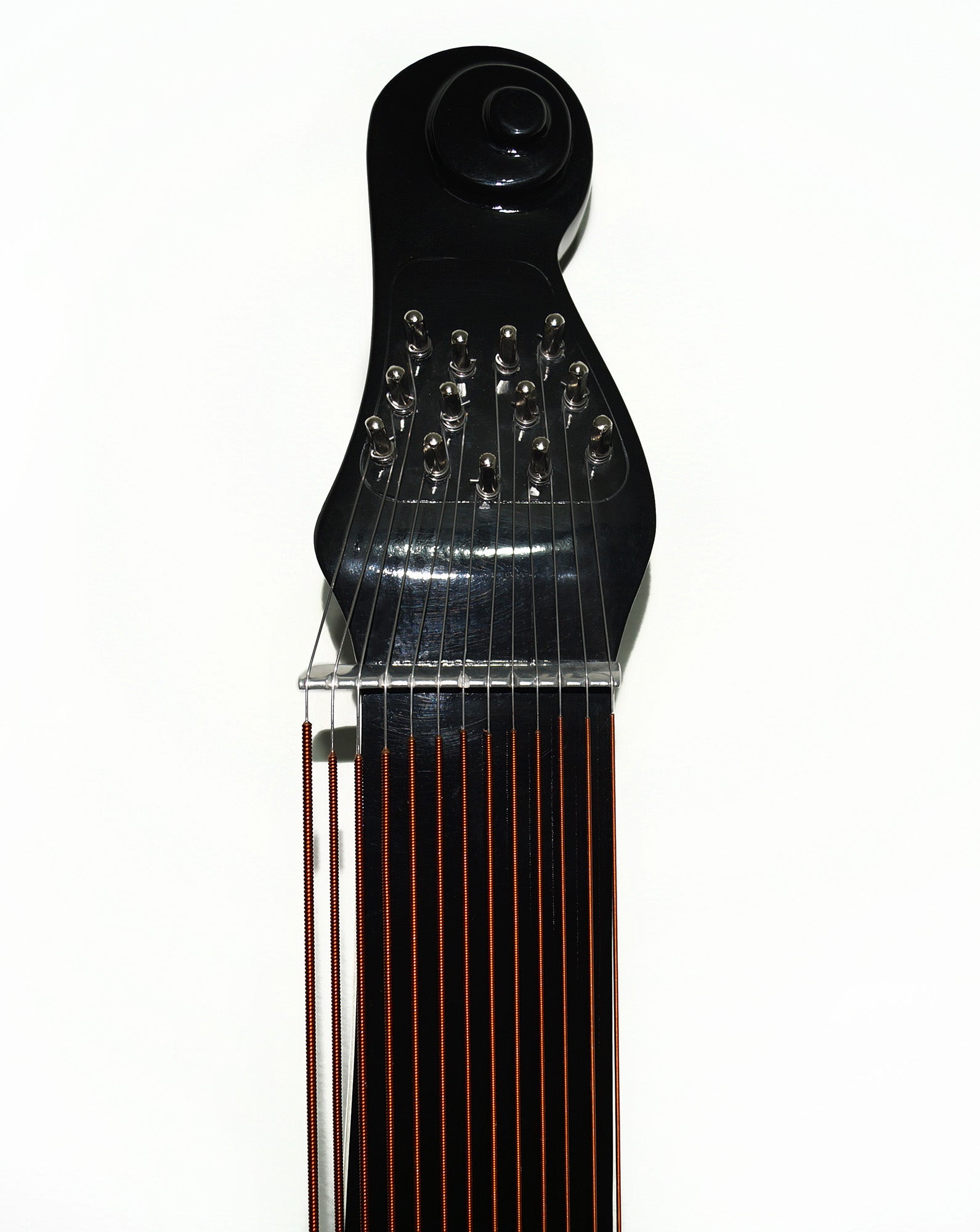 New Traditional Folk Ukrainian Bandura Chromatic String Musical Instrument Very Beautiful and Magnificent Sound! Black