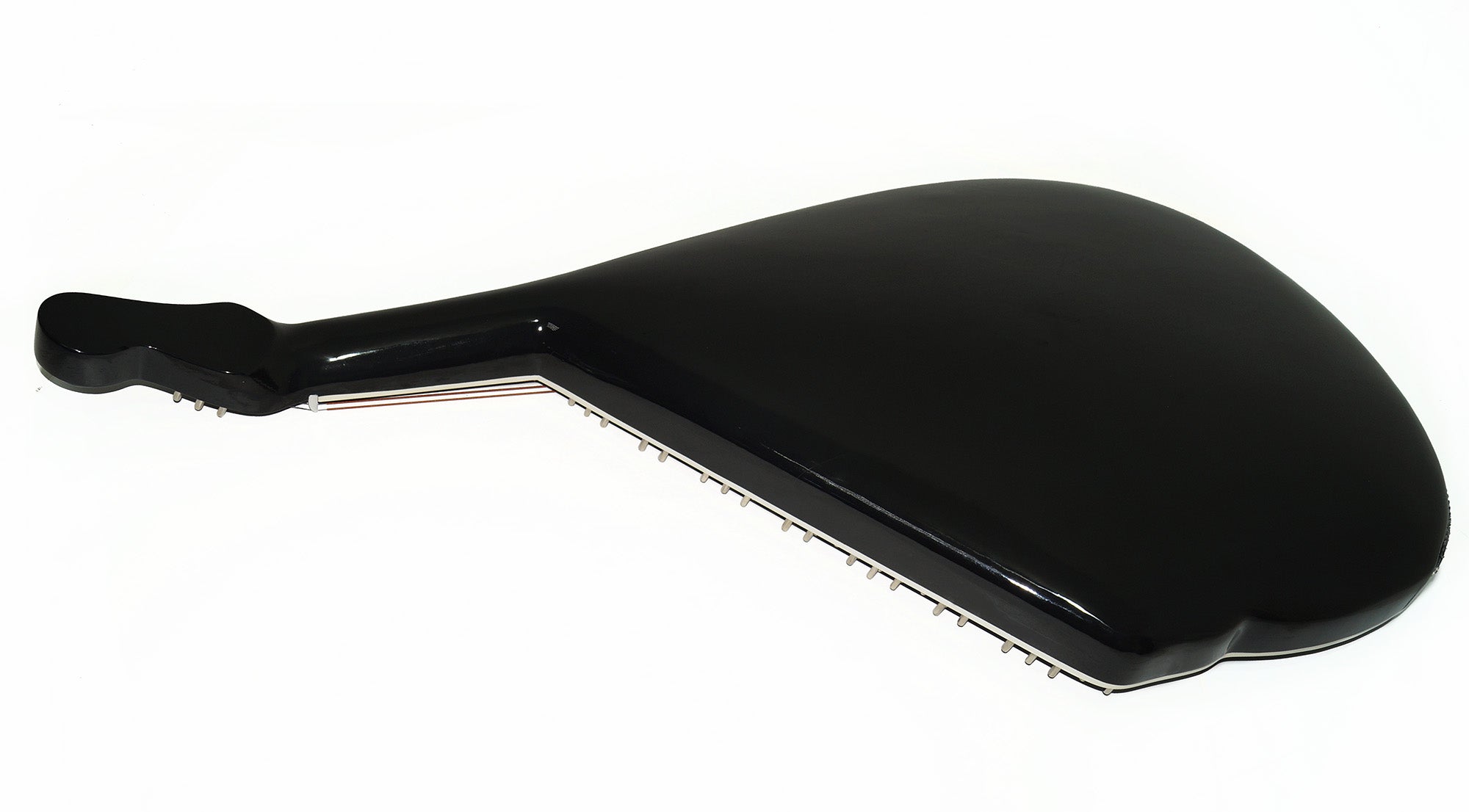New Traditional Folk Ukrainian Bandura Chromatic String Musical Instrument Very Beautiful and Magnificent Sound! Black