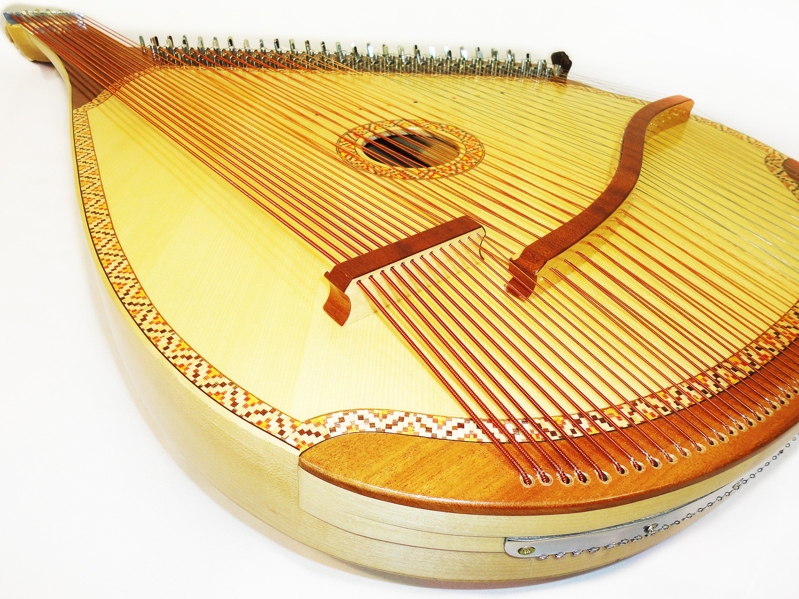 New Bandura Lvivyanka Prima 63 strings Chromatic Traditional Folk Musical Instrument made in Ukraine Wonderful Sound!