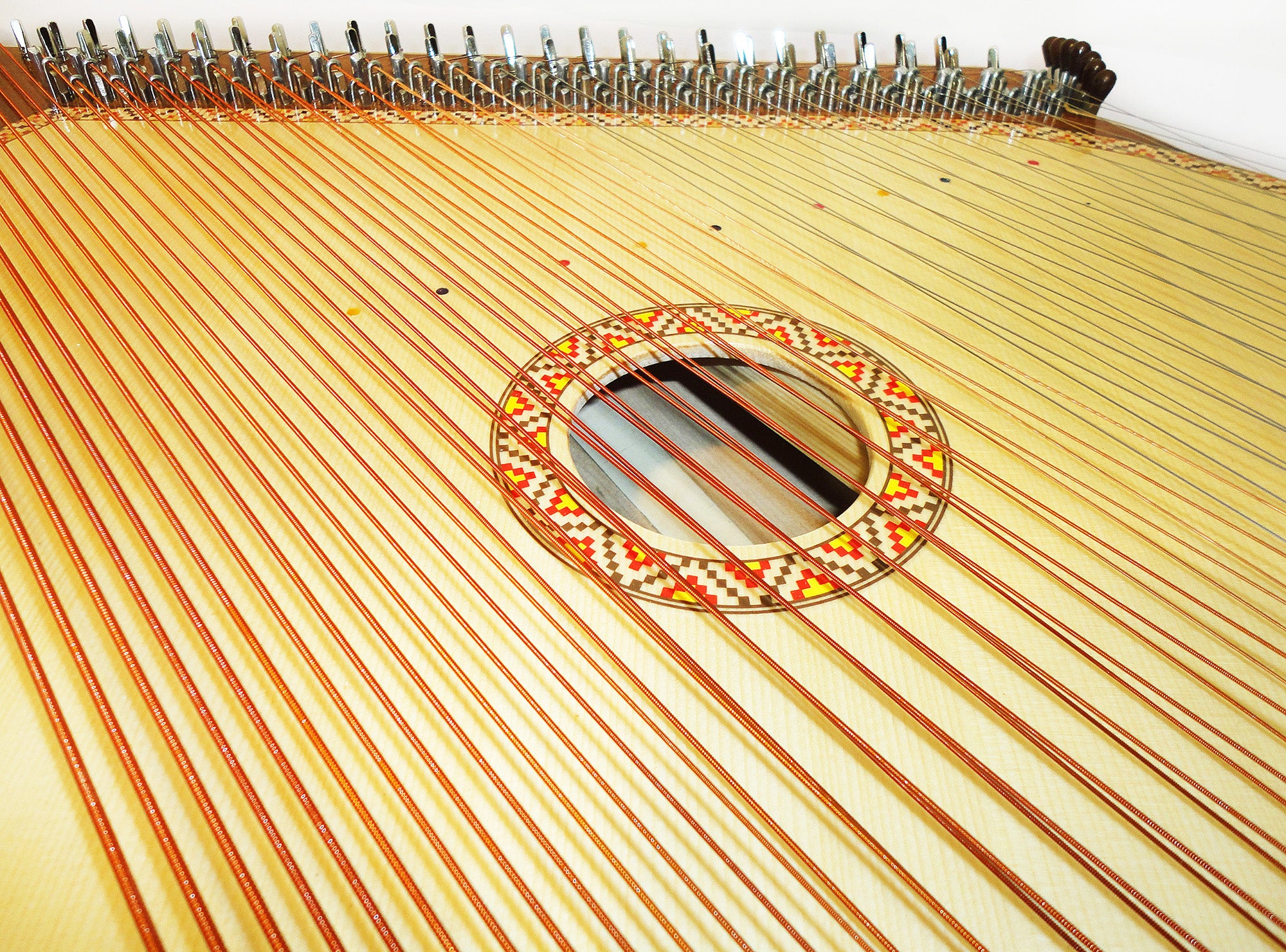 New Bandura Lvivyanka Prima 63 strings Chromatic Traditional Folk Musical Instrument made in Ukraine Wonderful Sound!