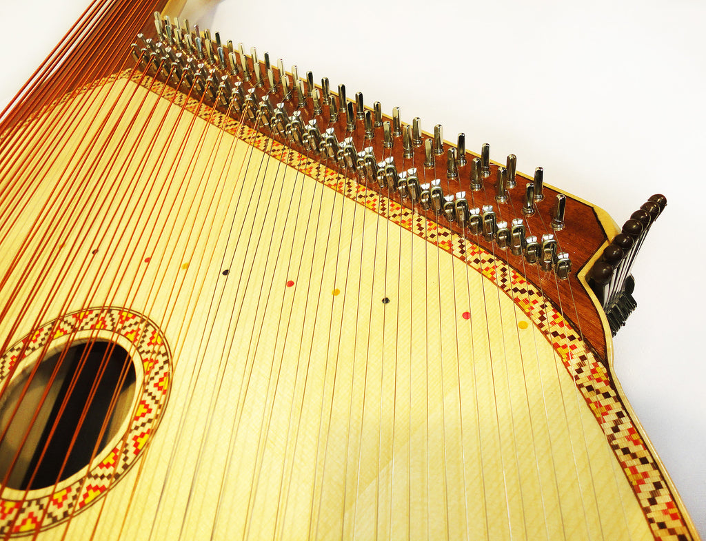 New Bandura Lvivyanka Prima 63 strings Chromatic Traditional Folk Musical Instrument made in Ukraine Wonderful Sound!