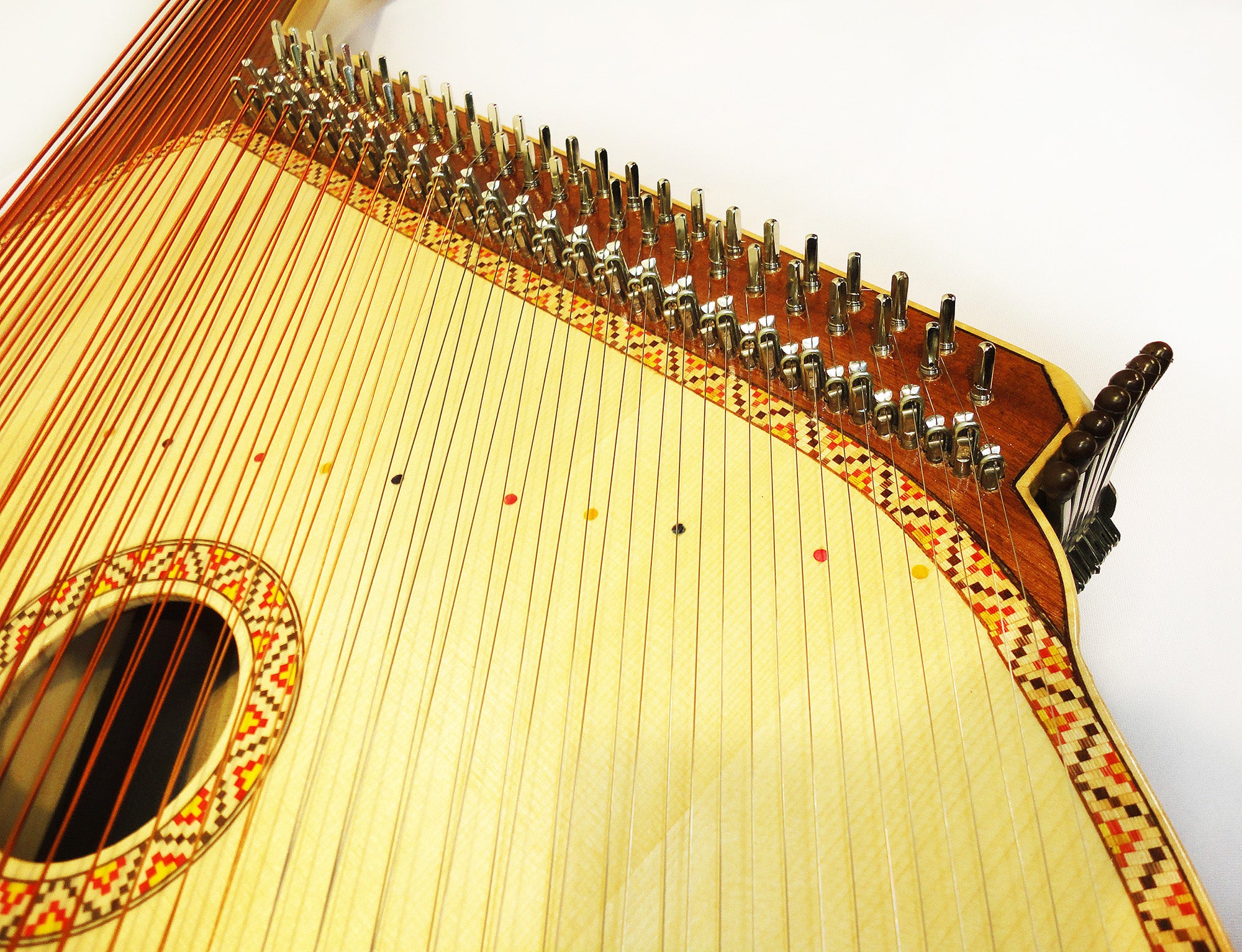 New Bandura Lvivyanka Prima 63 strings Chromatic Traditional Folk Musical Instrument made in Ukraine Wonderful Sound!