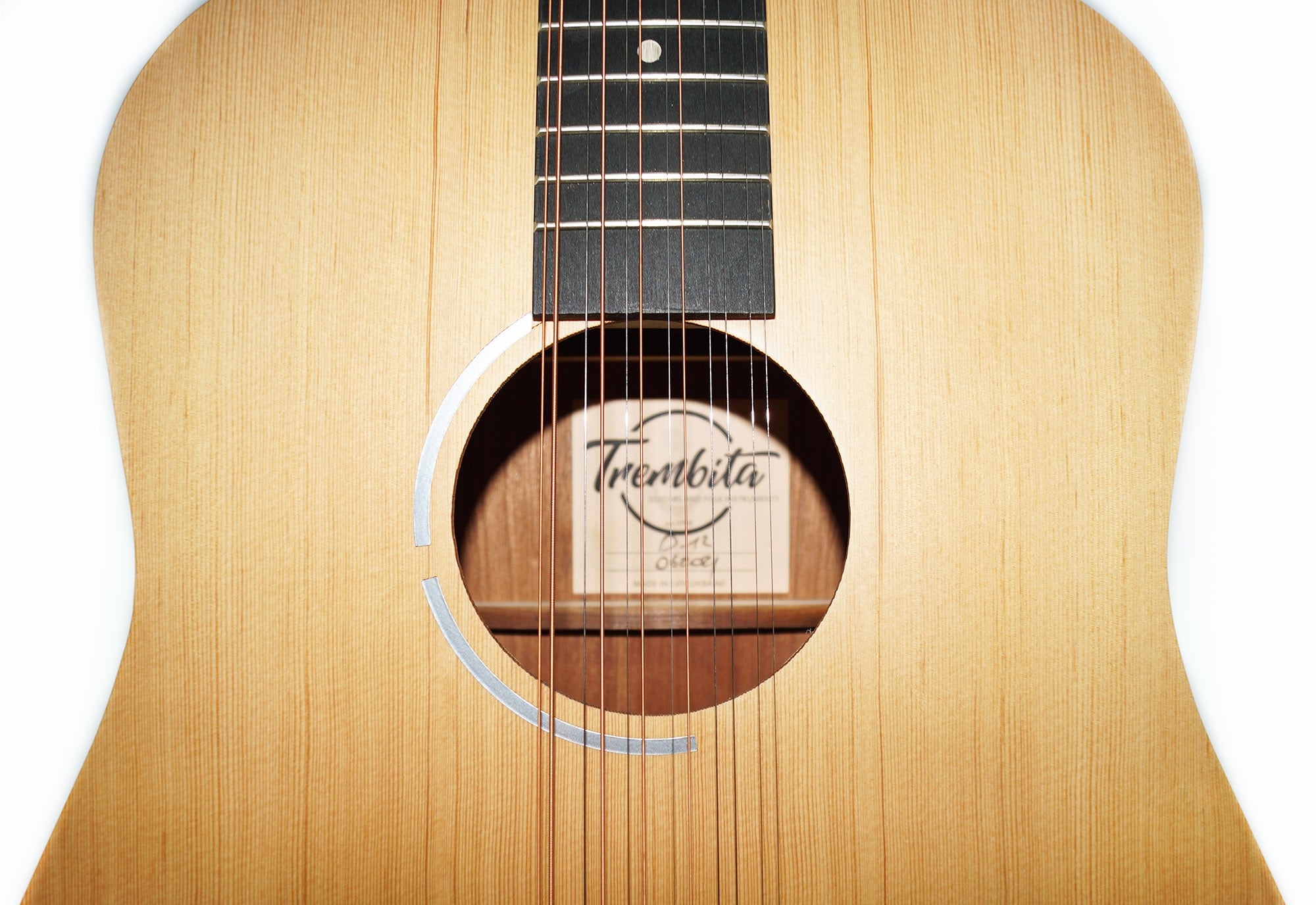Acoustic Guitar 12 Strings, made by Trembita Ukraine, Handmade Natural Wood. Excellent Sound!