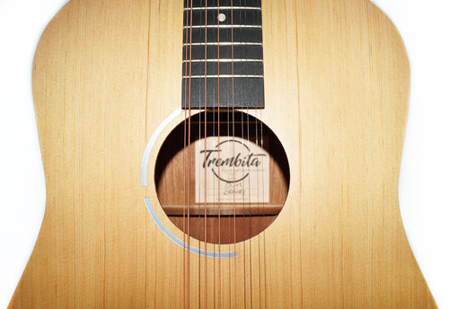 Acoustic Guitar 12 Strings, made by Trembita Ukraine, Handmade Natural Wood. Excellent Sound!
