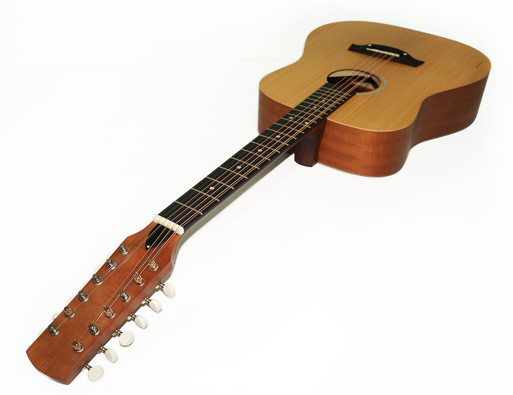 Acoustic Guitar 12 Strings, made by Trembita Ukraine, Handmade Natural Wood. Excellent Sound!