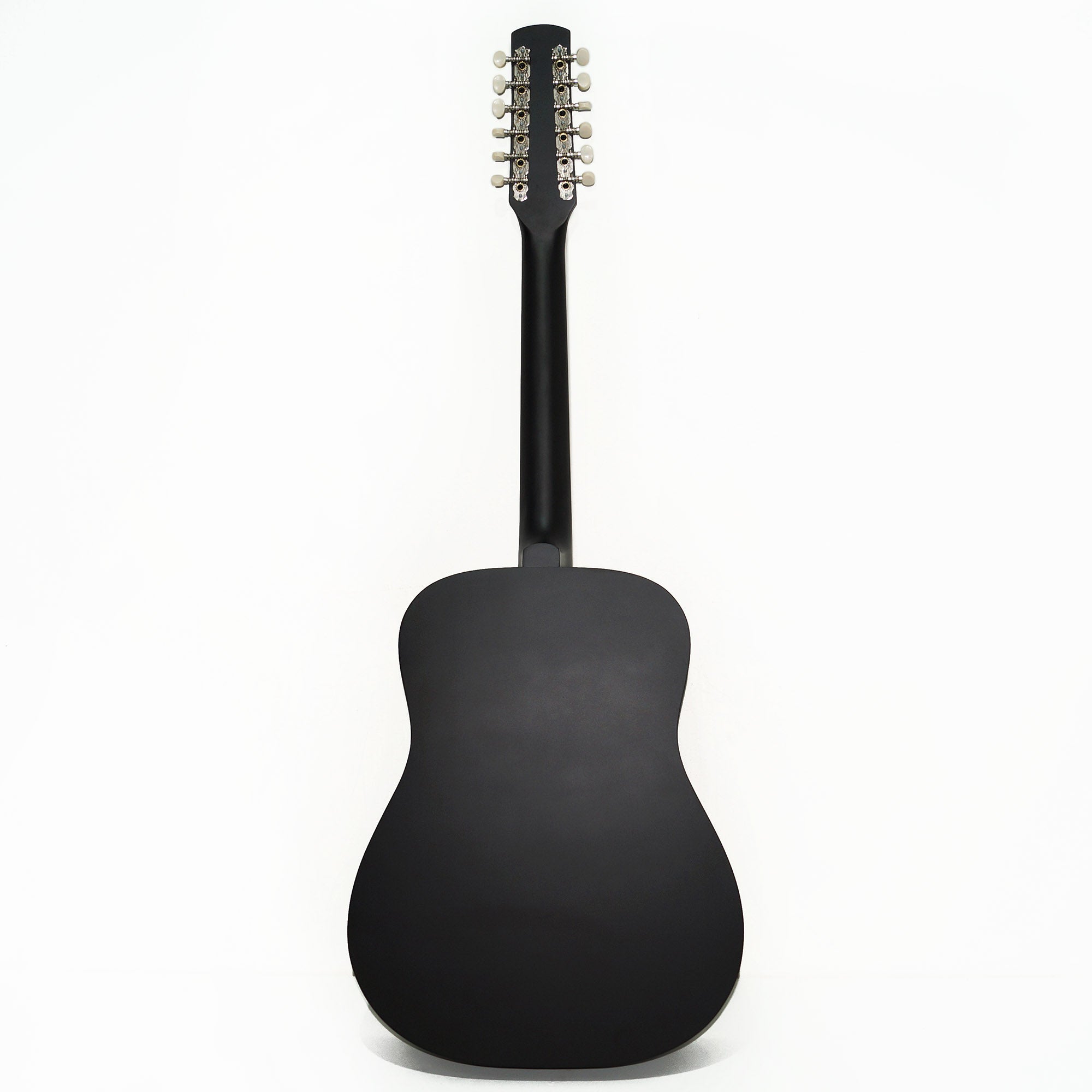 Brand New Acoustic Guitar 12 Strings made in Ukraine Trembita Natural Wood Black Amazing Sound!