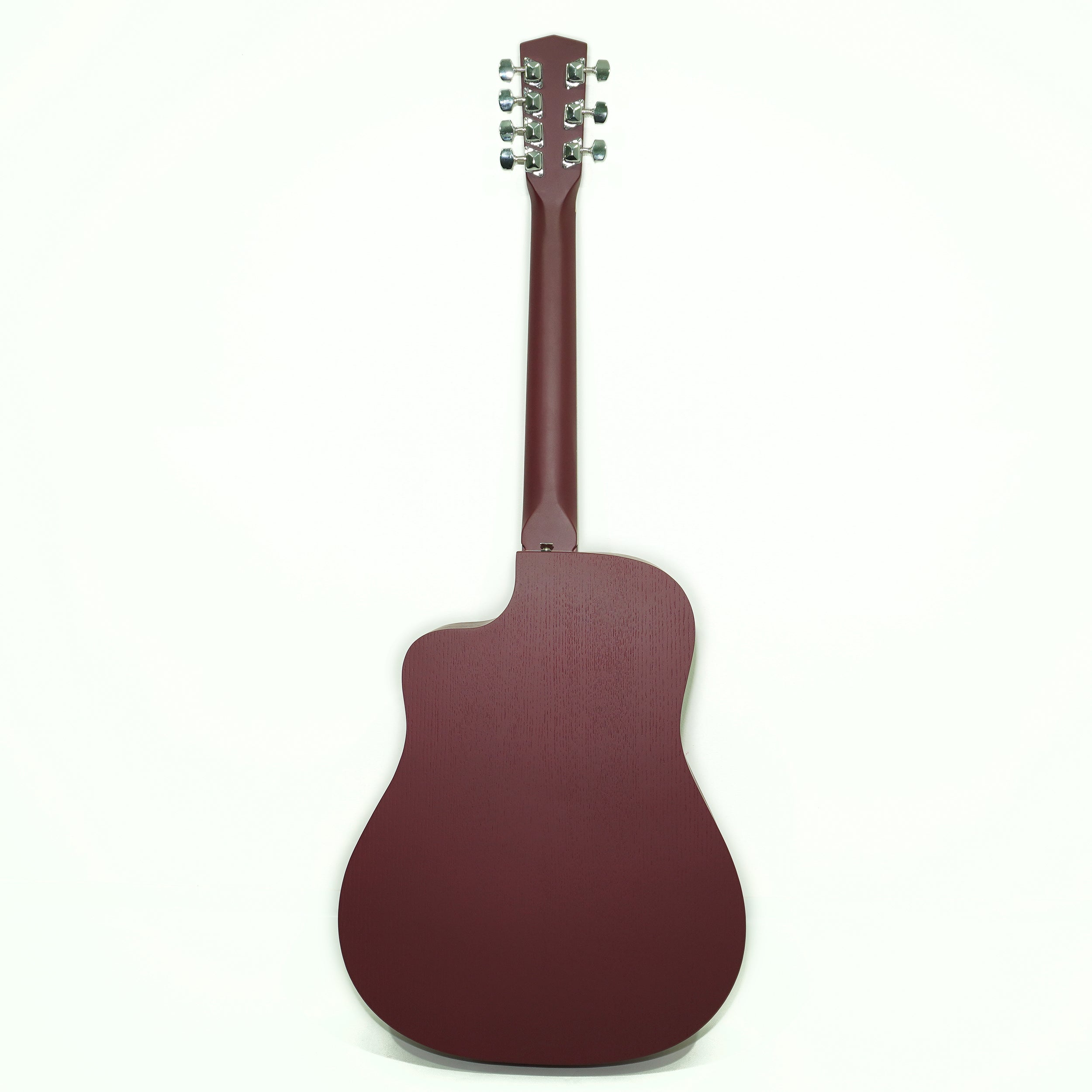 Acoustic Guitar 7 strings Cutaway Natural Wood made in Ukraine by Trembita Quality Sound!