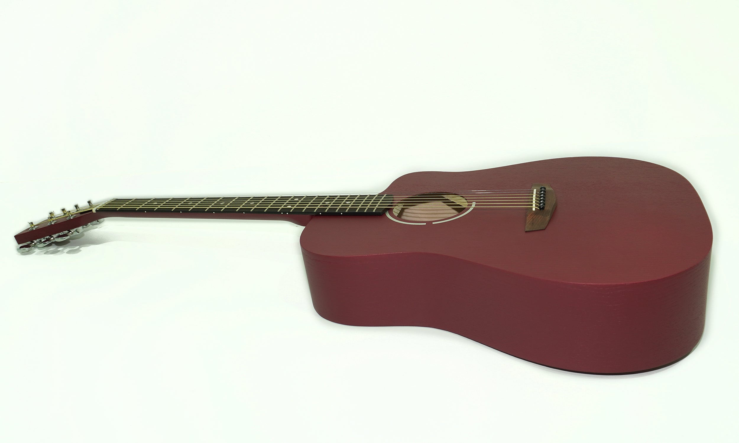 Acoustic Guitar 7 strings Cutaway Natural Wood made in Ukraine by Trembita Quality Sound!