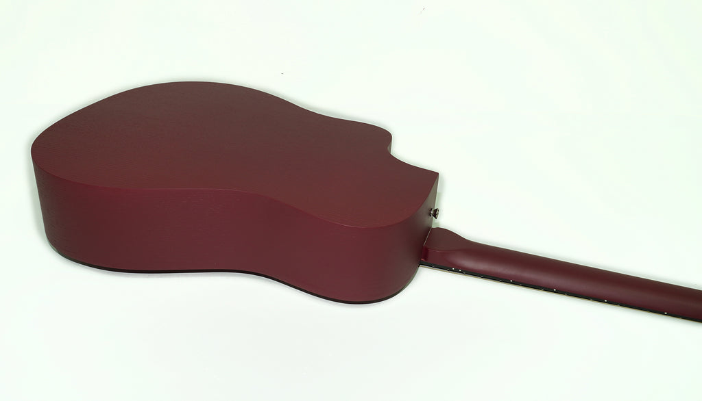 Acoustic Guitar 7 strings Cutaway Natural Wood made in Ukraine by Trembita Quality Sound!