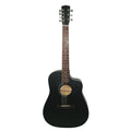 New Seven 7 String Acoustic Guitar Сutaway, made in Ukraine by Trembita Black Natural Wood