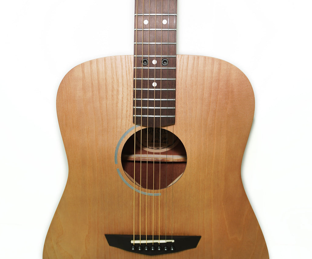 New Acoustic Guitar 7 Strings Dreadnought Guitar, made in Ukraine by Trembita SunCity Light Natural Wood!