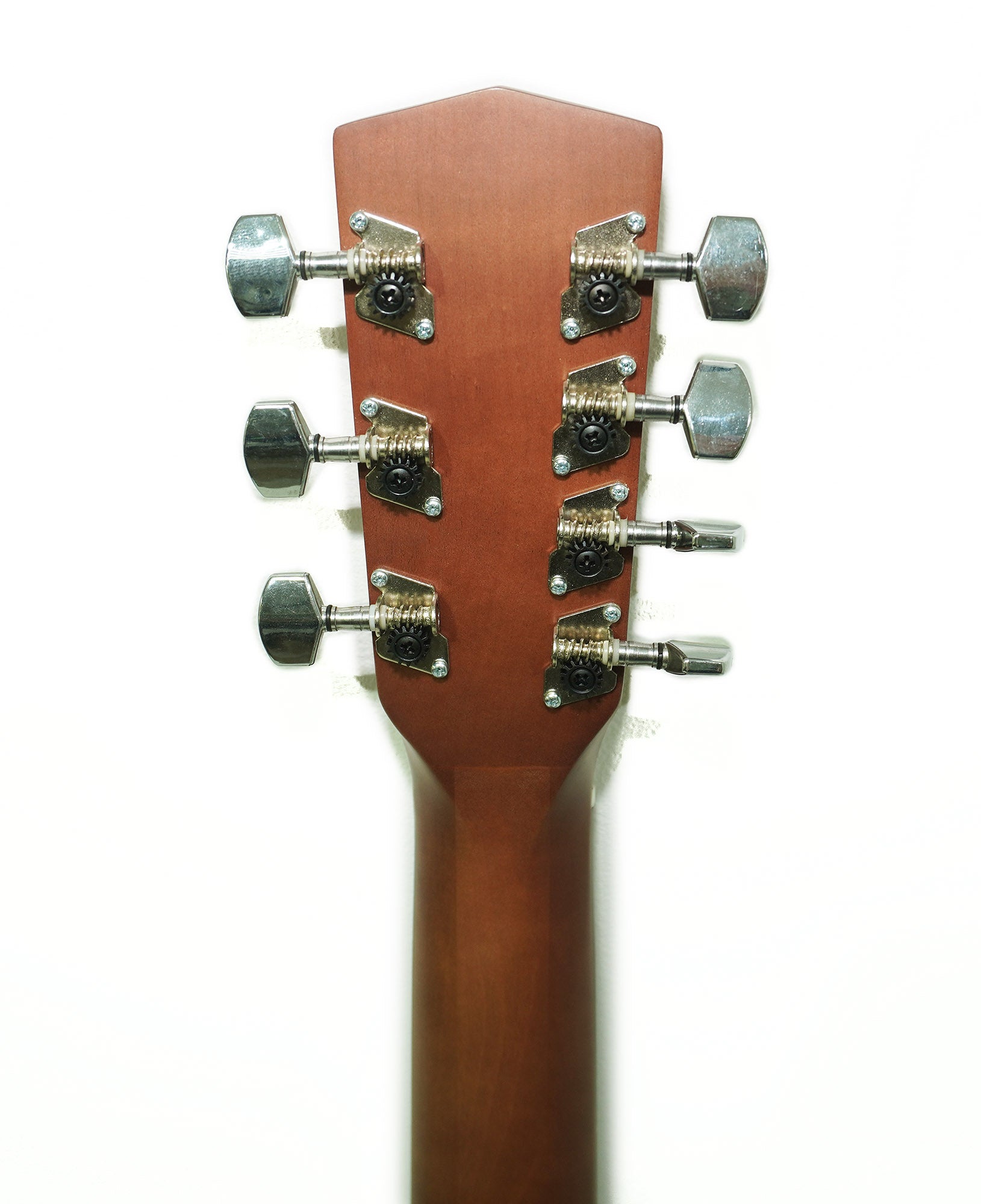New Acoustic Guitar 7 Strings Dreadnought Guitar, made in Ukraine by Trembita SunCity Light Natural Wood!
