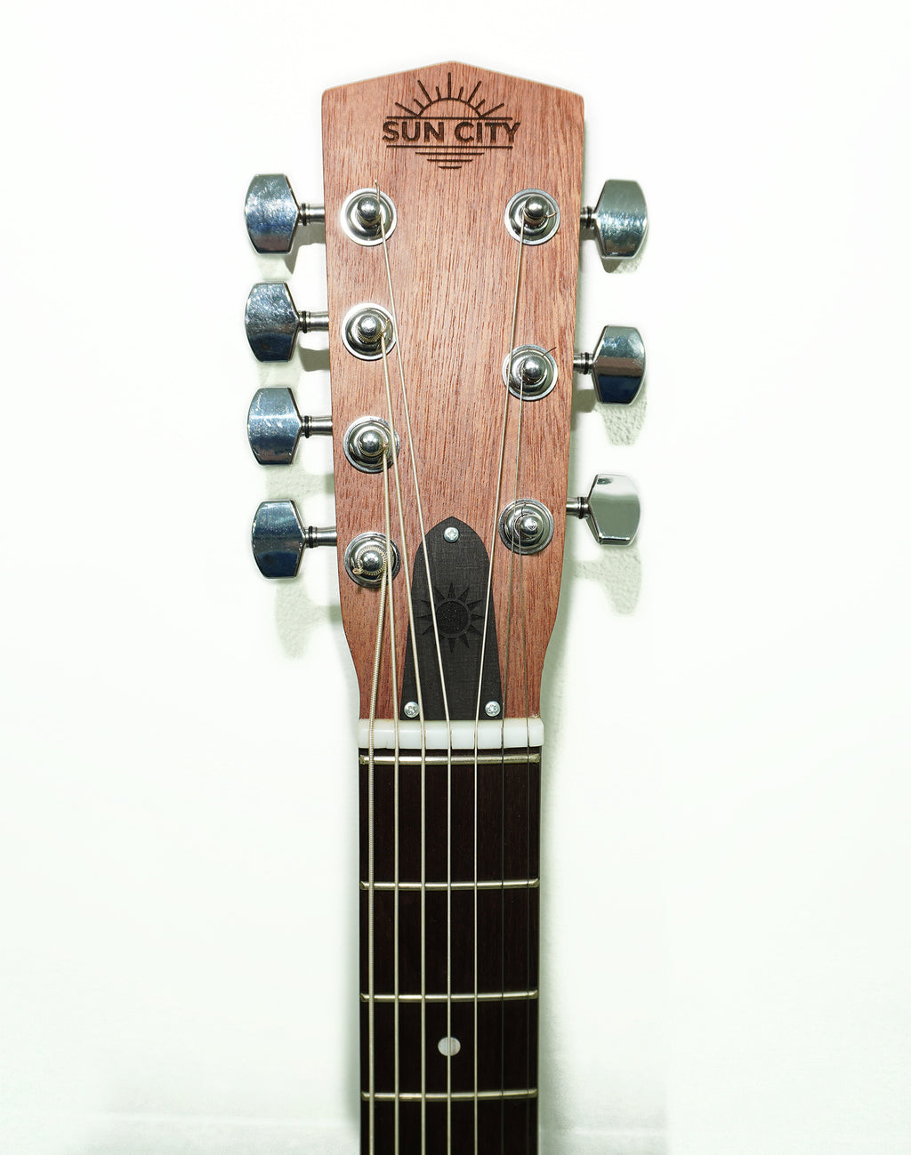 New Acoustic Guitar 7 strings, Classic Dreadnought Guitar, made in Ukraine by Trembita SunCity, Dark Wood!