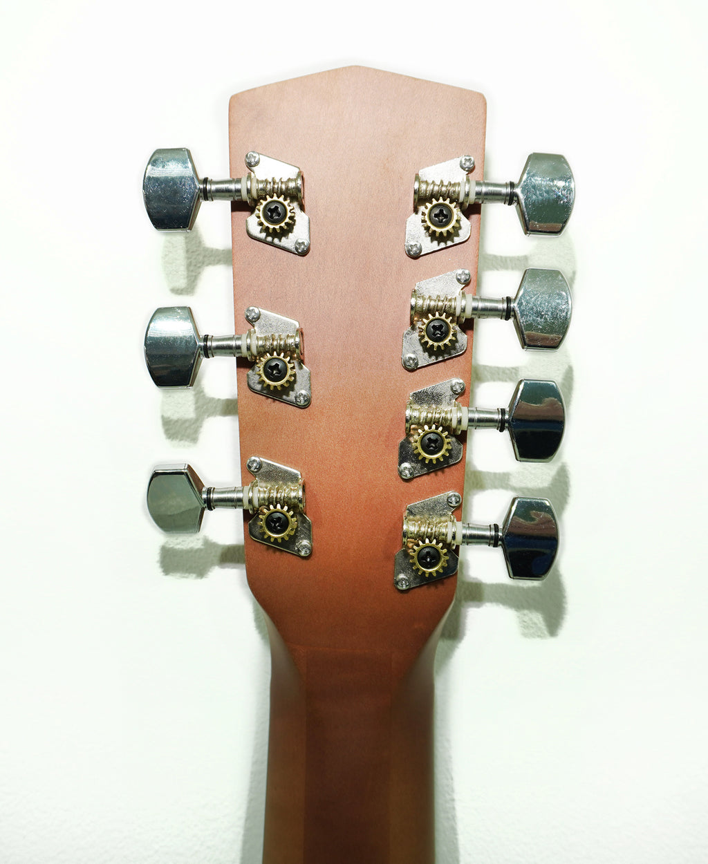 New Acoustic Guitar 7 strings, Classic Dreadnought Guitar, made in Ukraine by Trembita SunCity, Dark Wood!