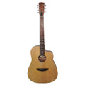 Trembita Brand New Seven 7 Strings Acoustic Guitar Сutaway, Sand Natural Wood made in Ukraine