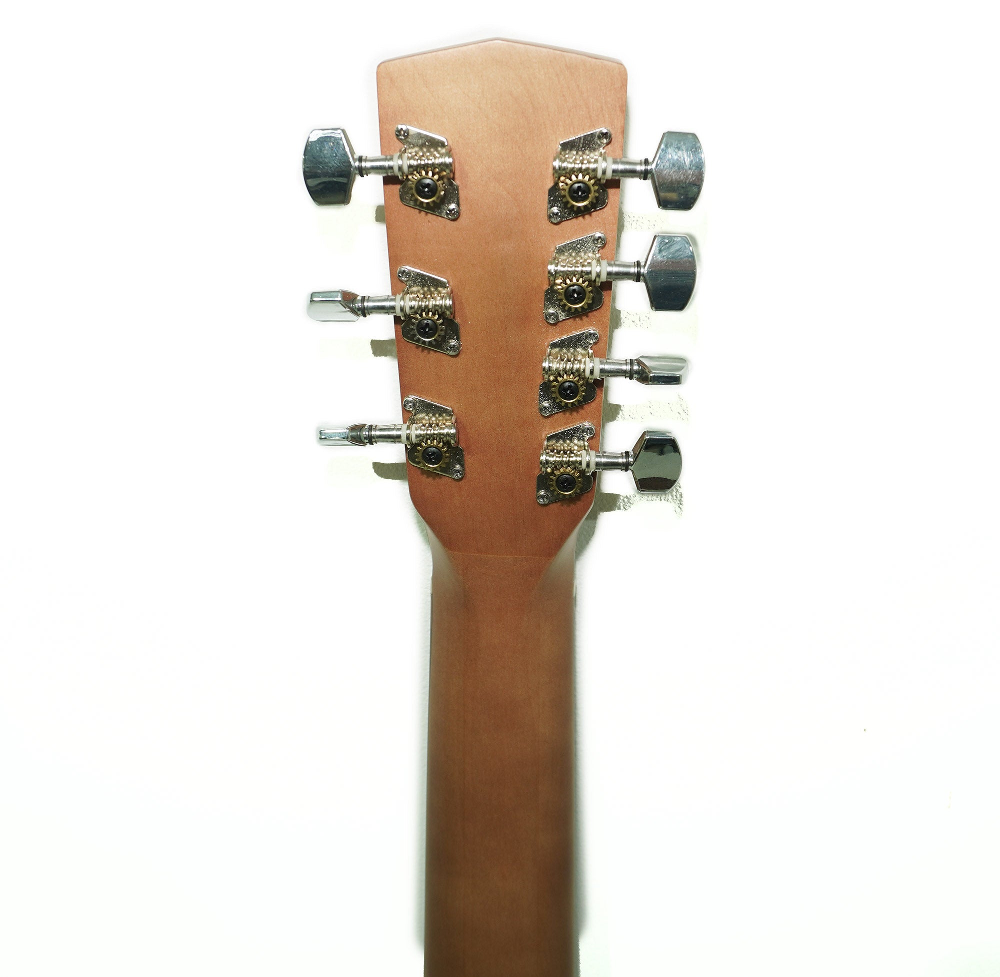 Trembita Brand New Seven 7 Strings Acoustic Guitar Сutaway, Sand Natural Wood made in Ukraine