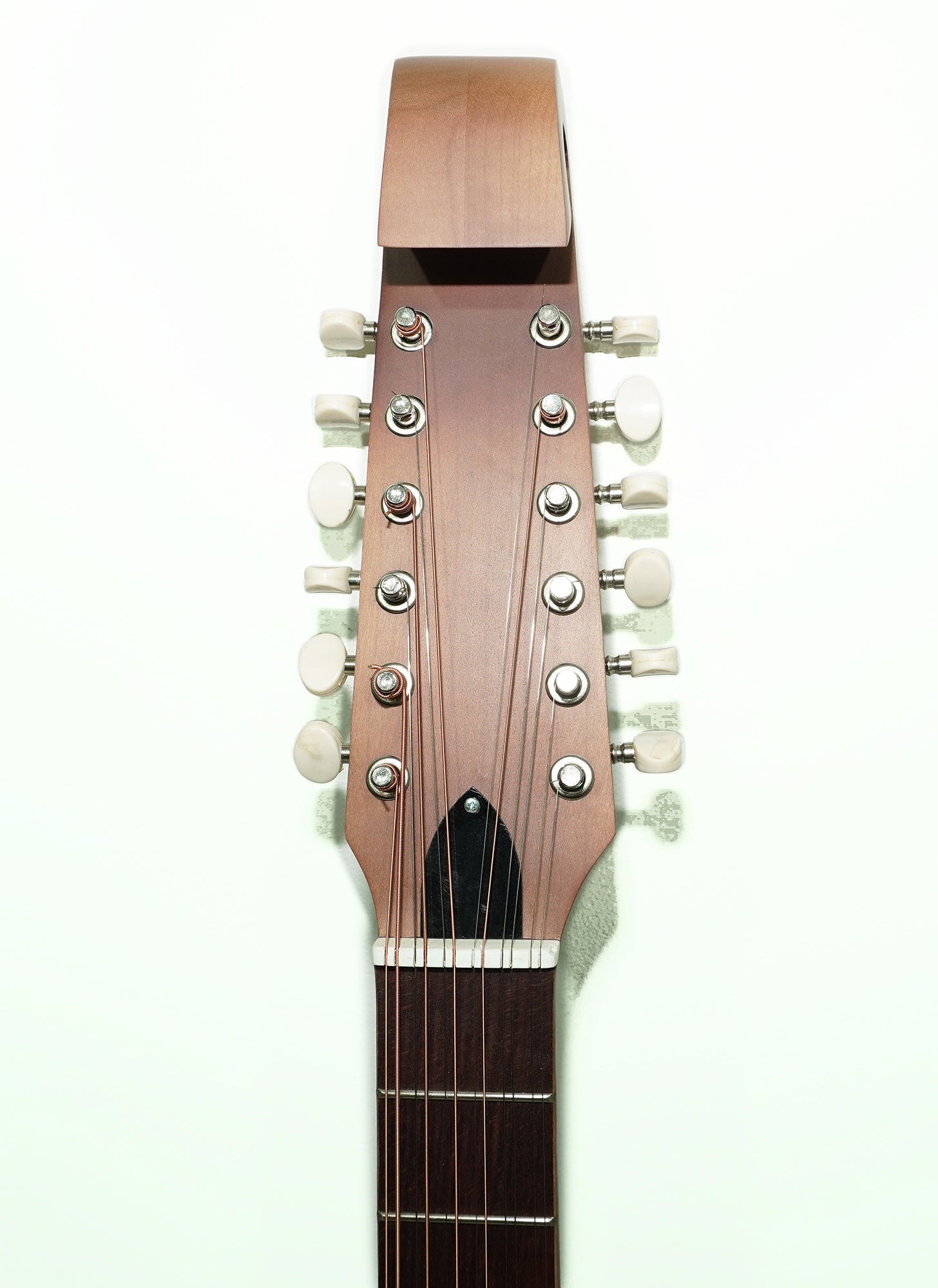 New Folk Acoustic 12 String Lute Guitar Kobza Vihuela made in Ukraine Trembita, Natural Wood Dark!