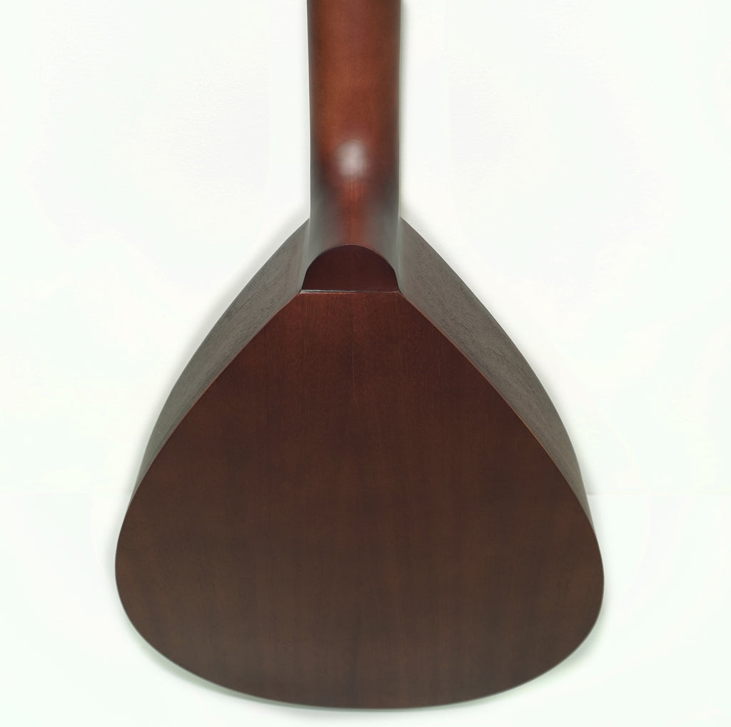 New Folk Acoustic 12 String Lute Guitar Kobza Vihuela made in Ukraine Trembita, Natural Wood Dark!