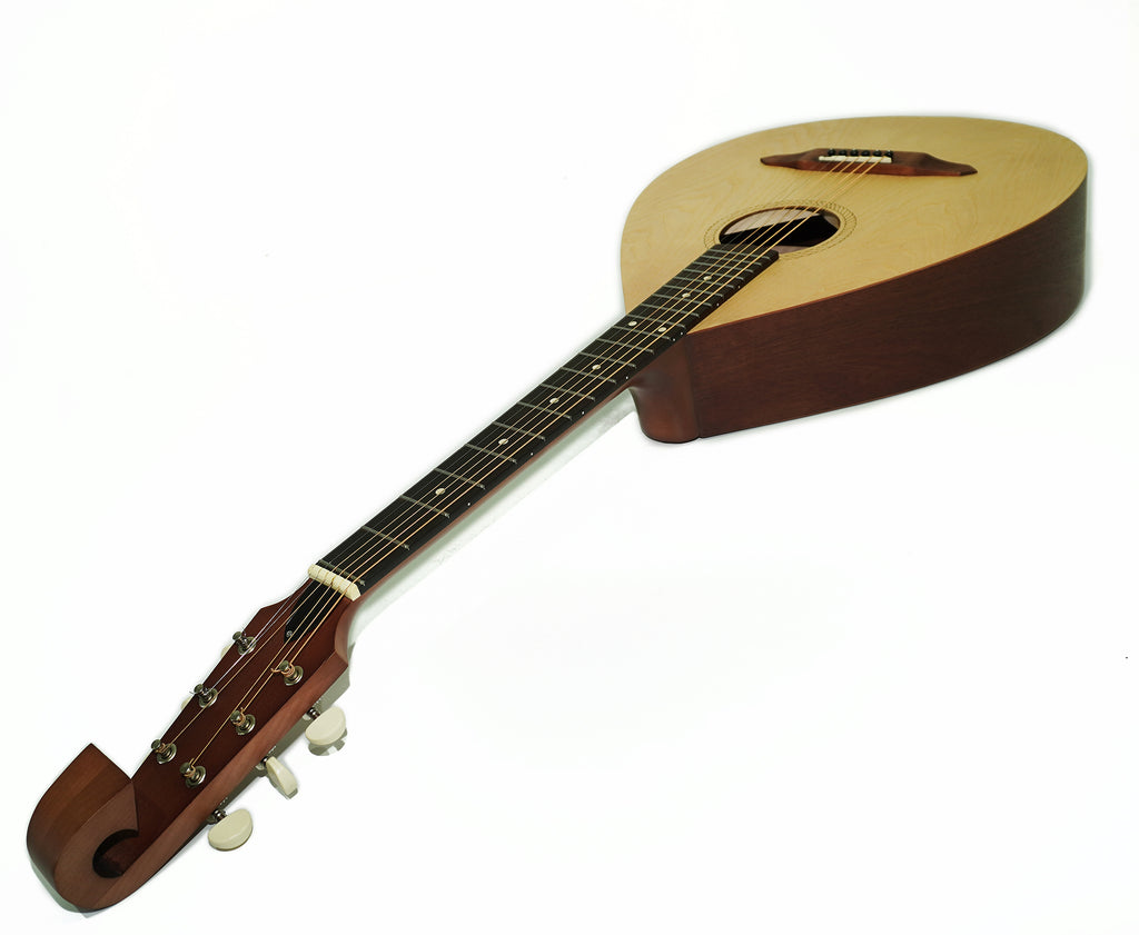 New Ukrainian 6 Six Strings Acoustic Guitar Lute Folk Kobza, Trembita Natural Wood! Handmade