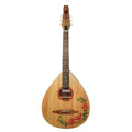 New Ukrainian Folk Classical Acoustic Guitar Lute Vihuela Kobza 6 strings Hand Painted made by Trembita Natural Wood