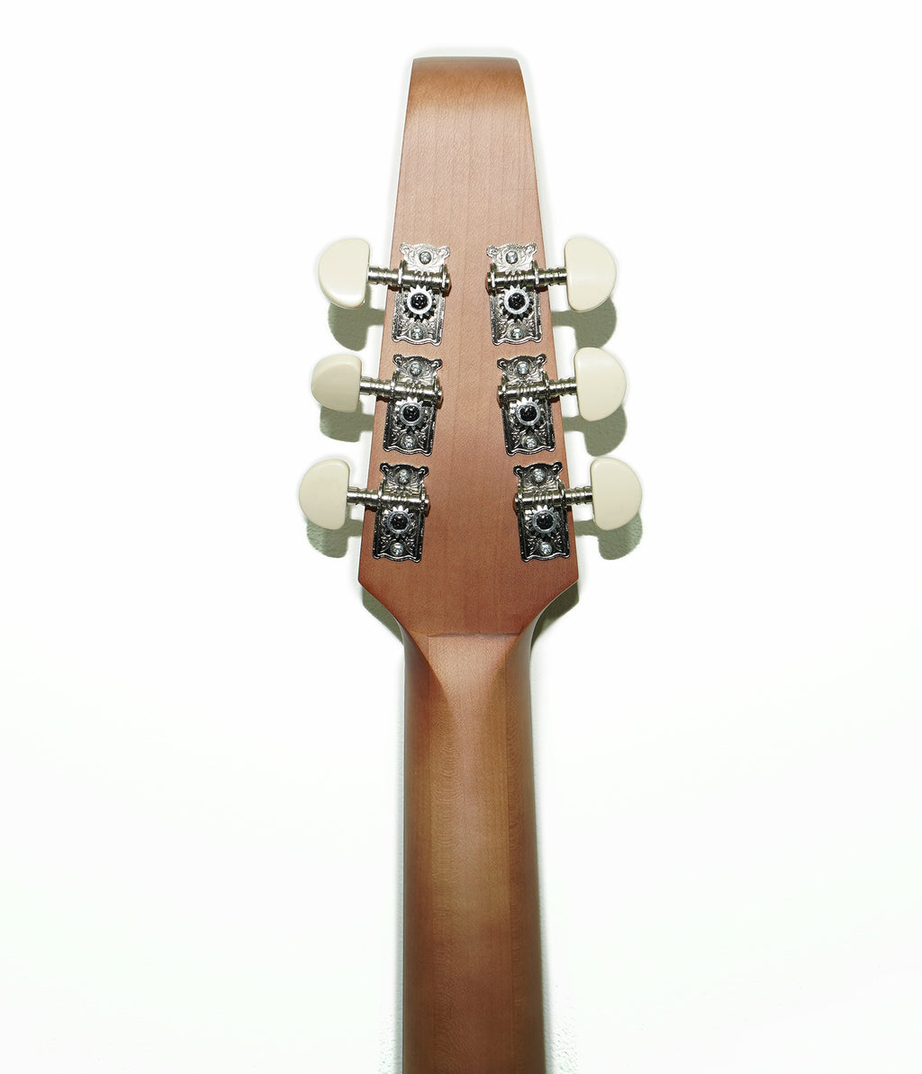 New Ukrainian Folk Classical Acoustic Guitar Lute Vihuela Kobza 6 strings Hand Painted made by Trembita Natural Wood
