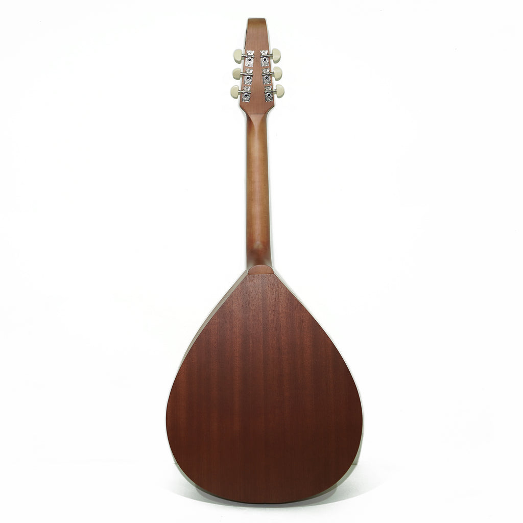 New Ukrainian Folk Classical Acoustic Guitar Lute Vihuela Kobza 6 strings Hand Painted made by Trembita Natural Wood