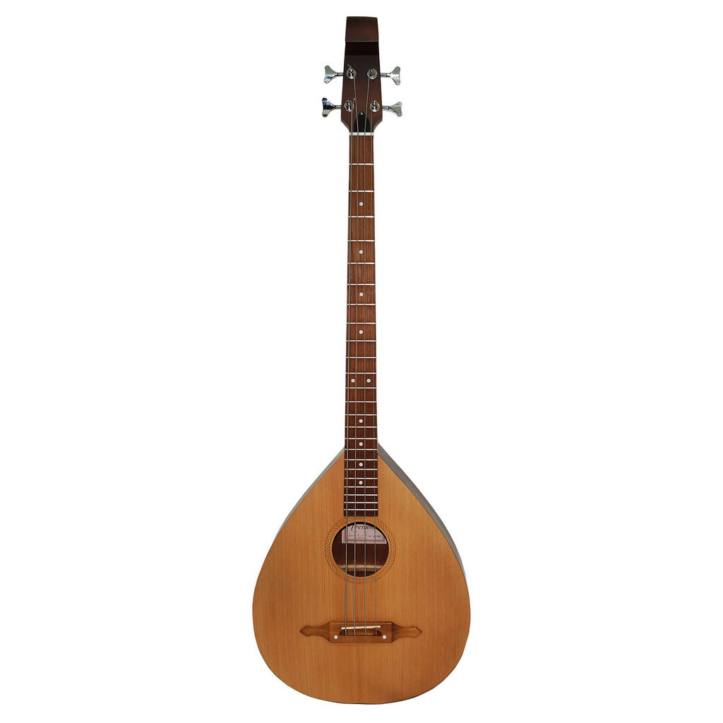 Bass Guitar Lute 4 Strings Folk Kobza Bass Lute Vihuela Natural Wood made in Ukraine Trembita