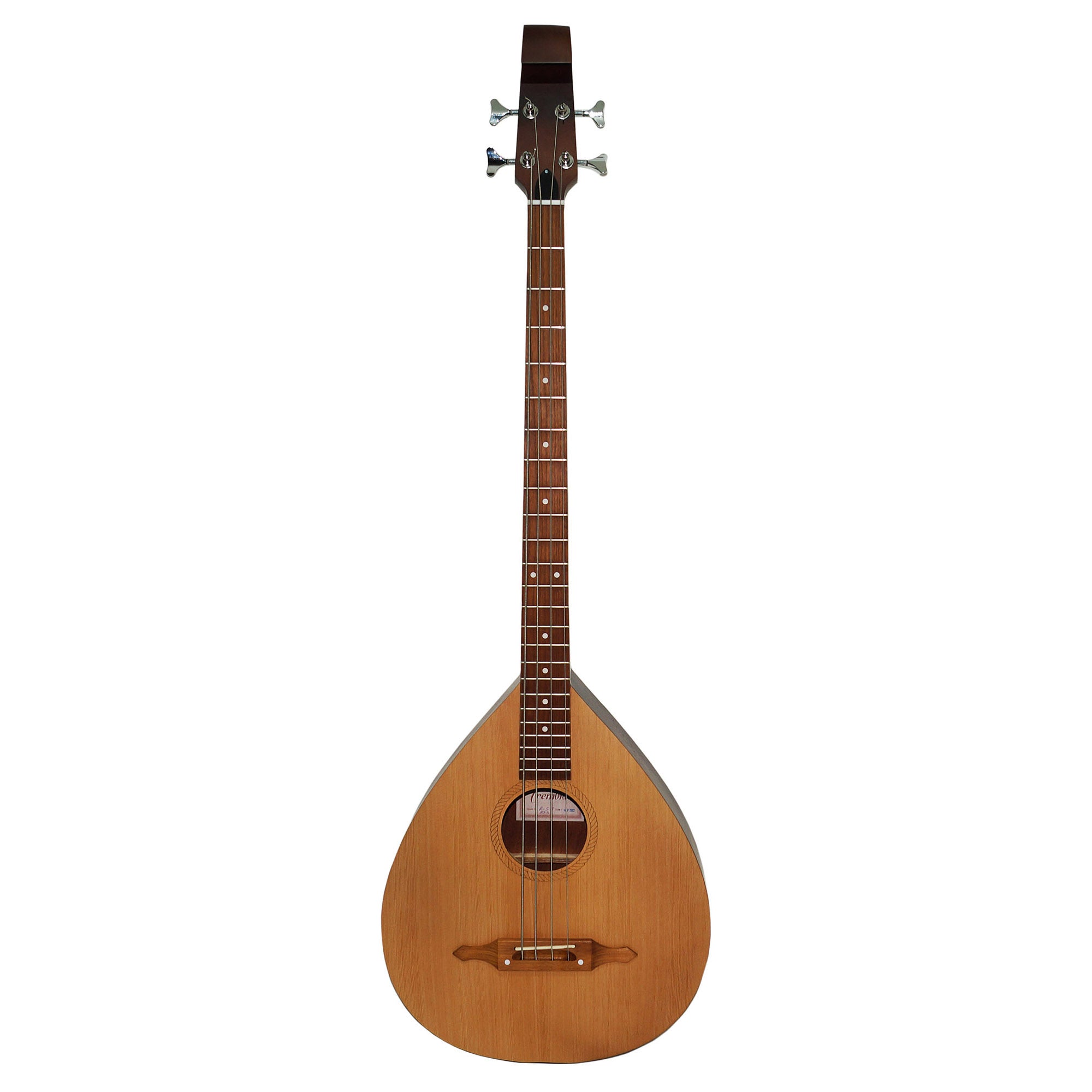 Bass Guitar Lute 4 Strings Folk Kobza Bass Lute Vihuela Natural Wood made in Ukraine Trembita