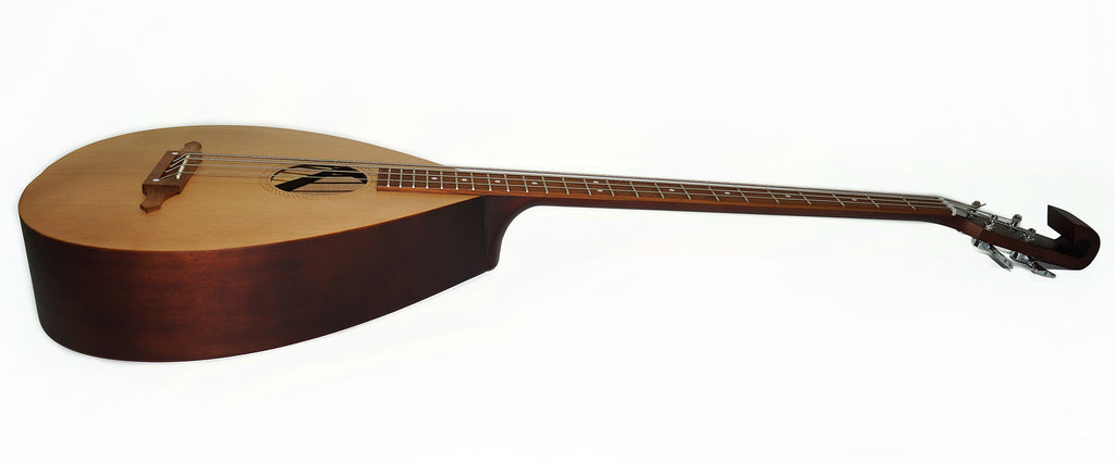 Bass Guitar Lute 4 Strings Folk Kobza Bass Lute Vihuela Natural Wood made in Ukraine Trembita