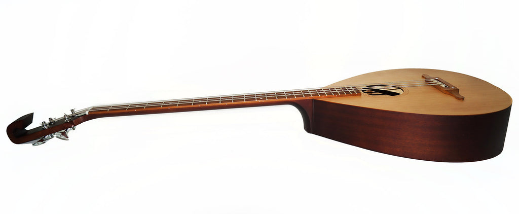 Bass Guitar Lute 4 Strings Folk Kobza Bass Lute Vihuela Natural Wood made in Ukraine Trembita