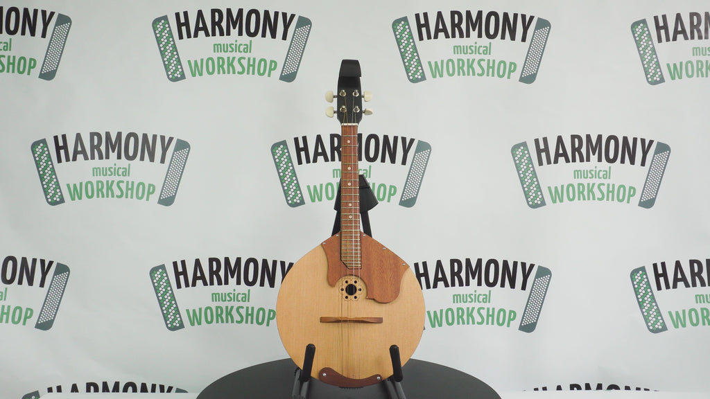 New Original Domra Prima 4 Strings made in Ukraine Trembita Natural Wood Beautiful Sound Folk Musical Intsrument