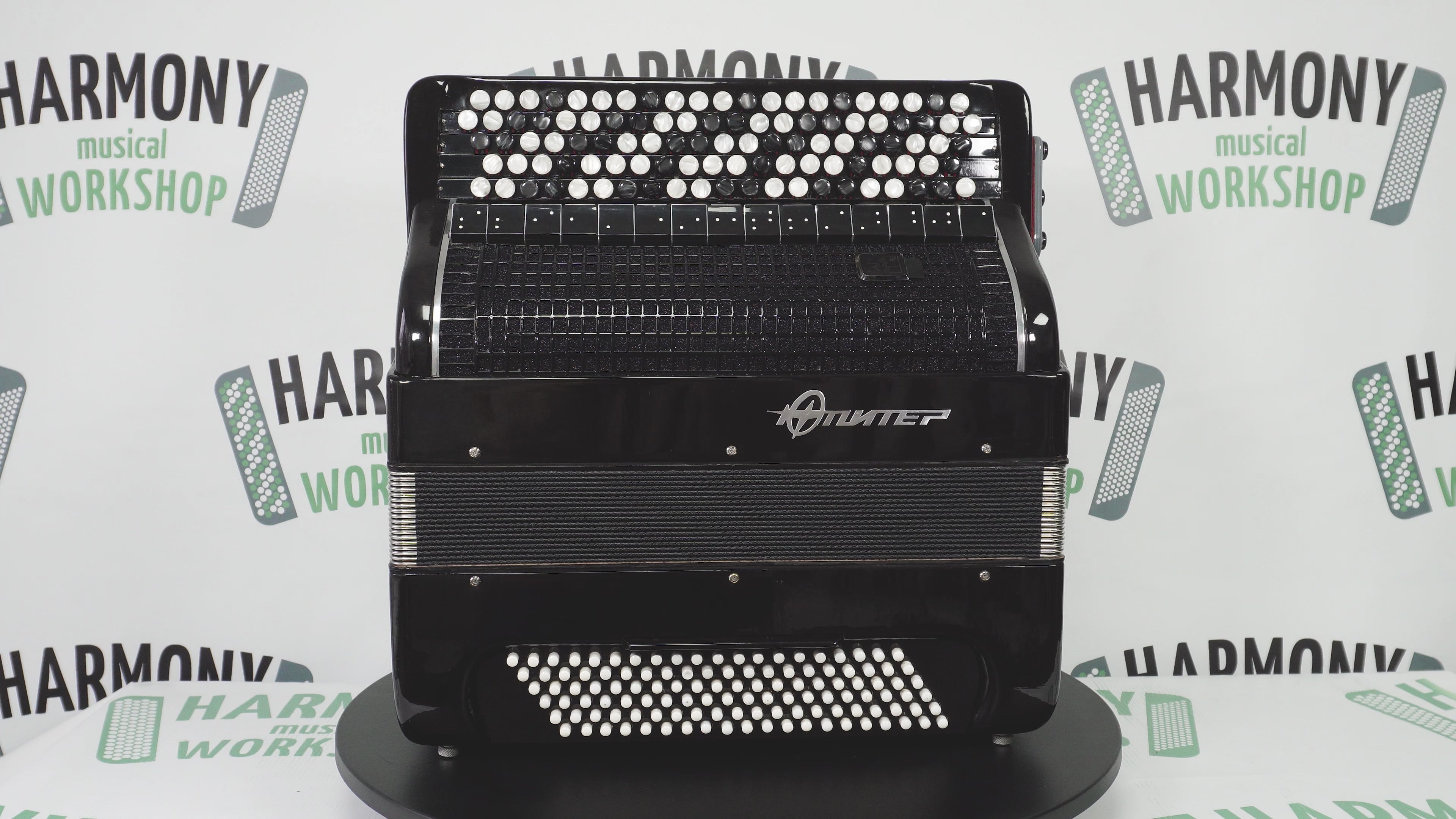 Jupiter Lux Button Accordion 120 Bass 5 Row Concert Bayan B Griff Double Cassotto Converter Free Bass and Stradella, The Best Professional Musical Instrument! 2691