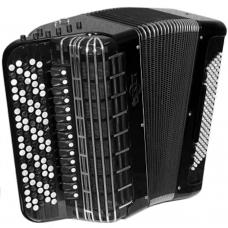Brand New, Russian, Concert, Professional Bayan MIR, Converter Free Bass & Stradella, Chromatic Button Accordion, High-class Musical Instrument, Tula, 5 Rows, 120 Bass, Solid Metal Treble and Bass Reeds, BN-2