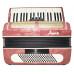 Original Piano Accordion Ariya 96 Bass, made in Russia New Straps 2059, Very Beautiful Keyboard Accordian! Wonderful sound!