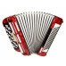 5 Row Firotti Eroica 120 Bass made in Germany Button Accordion Bayan New Straps 1816, Concert Chromatic Accordian, Super sound.