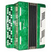 Chromatic Bayan Era made in Russia 3 Rows 100 Bass Button Accordion New Straps 2067, Bright and Rich sound!