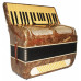 Piano Accordion Octava made in Russia 80 Bass Buttons, New Straps, Case 2089 for Beginner Children, Very Beautiful sound.