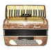 Original Piano Accordion Ariya 96 Bass, made in Russia New Straps 1801, Very Beautiful Keyboard Accordian! Excellent sound!