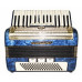 Vintage Weltmeister 80 Bass made in Germany Original Piano Accordion New Straps 1803, Bright and Quality sound.