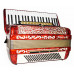 Horch Deluxe 120 Bass, Luxurious Piano Accordion made in Germany New Straps 1805, Very Beautiful and Powerful Sound! Top Class Musical Instrument for Adults!