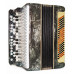3 Row Bayan Tembr Original Russian Chromatic Button Accordion, New Straps, 1962, Stradella Musical Instrument Amazing sound!