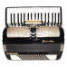 Firotti Elegance 96 Bass made in Germany Piano Accordion New Straps Case 1935, Rich and Beautiful Sound!