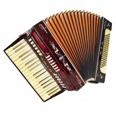 Vintage Klingenthal 80 Bass made in Germany Original Piano Accordion New Straps 1929, Bright and Quality sound.
