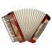 Full Size Barcarole Piano Accordion made in Germany 120 Bass Buttons Straps Case 2094, Powerful sound, Accordian for Adults