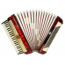 Firotti Elegance 120 Bass made in Germany Piano Accordion New Straps Case 2036, Rich and Beautiful Sound!