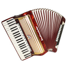 Original Vintage Weltmeister 120 Bass made in Germany Piano Accordion New Straps Case 2106, Accordian for Adults, Rich and Powerful sound!