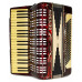 Vintage German Piano Accordion 120 Bass New Straps Amazing Sound 2195 Perfect Original Keyboard Acordian Wonderful Sound